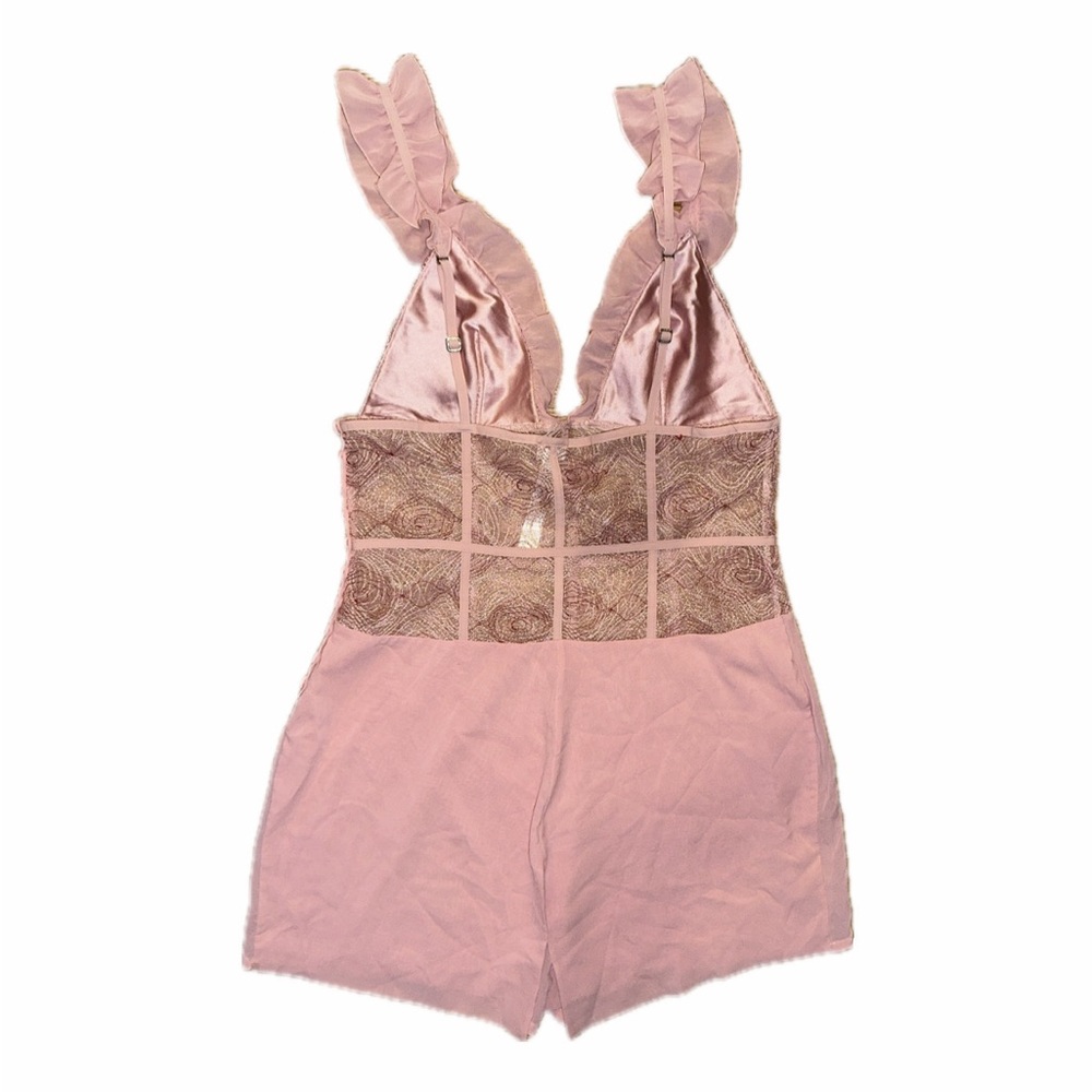 La Perla Georgette Silk Teddy - Picture 4 of 8